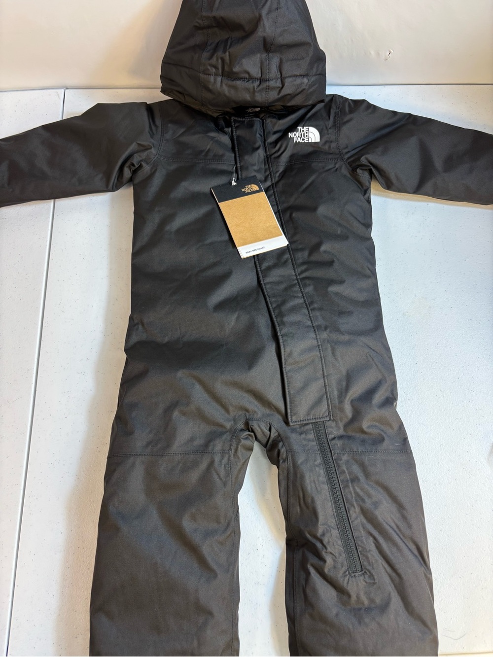 The North Face Baby Freedom Black Snow Suit Size 12-18 Months Brand New